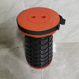 Collapsible Telescoping Portable Stool for Adults, Camping Stools, Upgraded Collapsible Folding Seats with Load Capacity
