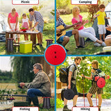 Folding Camping Stool, Collapsible Stool Portable Lightweight Retractable Folding Stools Seat Fishing Outdoors Indoors Kitchen