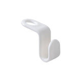 4 PCS  Magic Space Saving Hangers with Hanger Connector Hooks - Clothes Hanger Space Saver for Closet Organization