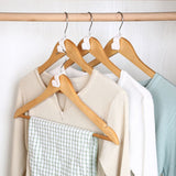 4 PCS  Magic Space Saving Hangers with Hanger Connector Hooks - Clothes Hanger Space Saver for Closet Organization