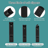 Manicure Set Stainless Steel Nail Clippers Pedicure Kit Portable Travel Household Nail Scissor Kit Nail Cutter Tool Set (18pcs)