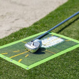 Premium Swing Training Mat for Analyzing Swing Path and Ball Impact
Golf Practice Mat -  - Ideal for Indoor/Outdoor Golf Training