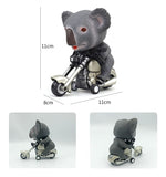 Pull Machine Motorcycle Craft Model Creative Inertia Motorbike Desktop Decoration Motorcycle Toy Desktop Ornament Halloween（2pcs）