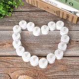 LED Tea Lights, 24 Pack Flickering Flameless Tea Lights,Battery Operated Tea Lights for Decoration(24 Pack)