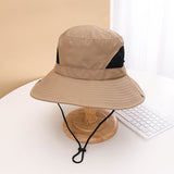 Travel Big Brim Hat Summer Outdoor Mountaineering Hat Sun Protection Fisherman Hat Men's Fishing Sun Hat UV Breathable