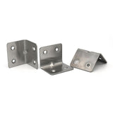 Heavy Duty Stainless Steel Corner Braces L Shape Brackets,90 Degree Joint Right Angle Bracket Fastener for 3Pack In Australia - Darrahopens