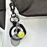 Tennis Keychain Mini Metal Tennis keychains Cute Tennis Racket Ball Keychain Perfect Gifts
Keychain Bowling Keychain （2pcs）