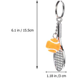 Tennis Keychain Mini Metal Tennis keychains Cute Tennis Racket Ball Keychain Perfect Gifts
Keychain Bowling Keychain （2pcs）
