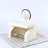 Tissue Box Holder - Tissue Dispenser Bathroom Toilet Tissue Holder Roll Paper Holder Wall Mounted Waterproof Tissue Box