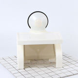 Tissue Box Holder - Tissue Dispenser Bathroom Toilet Tissue Holder Roll Paper Holder Wall Mounted Waterproof Tissue Box