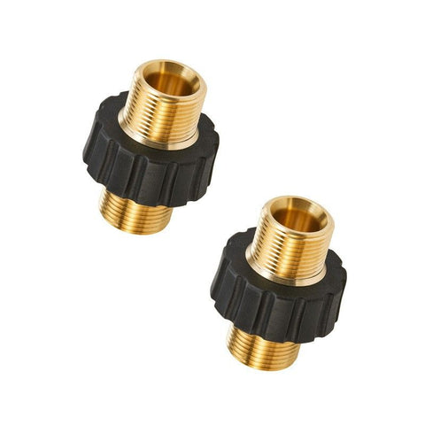Pressure Washer Adapter Set, Male Fitting to M22-14mm Male Swivel, Pressure Washer Hose Thread Kit (2pcs) In Australia - Darrahopens
