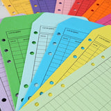12 Pcs Cash Envelopes for Budgeting Paper Money Envelopes for Cash Budget Envelope for Cash System Mixed Color