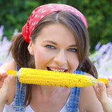 Corn Holders, 1 Pairs Corn Holders Stainless Steel Corn on The Holders BBQ Fork Skewers for Home Cooking Parties Camping