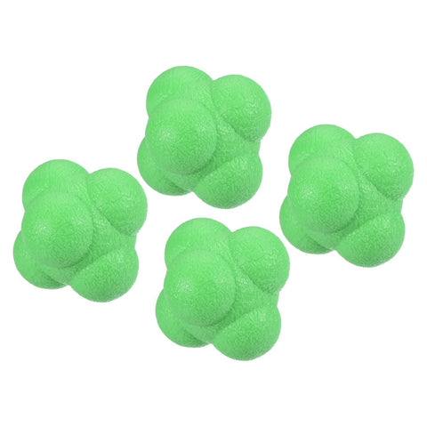 Bounce Reaction Balls Coordination Training Ball, Agility Trainer High Difficulty for Speed Reflex （4pcs） In Australia - Darrahopens