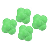 Bounce Reaction Balls Coordination Training Ball, Agility Trainer High Difficulty for Speed Reflex （4pcs） In Australia - Darrahopens