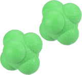 Bounce Reaction Balls Coordination Training Ball, Agility Trainer High Difficulty for Speed Reflex （4pcs）