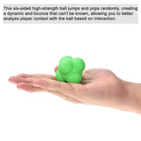 Bounce Reaction Balls Coordination Training Ball, Agility Trainer High Difficulty for Speed Reflex （4pcs）
