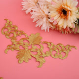 4Pcs Embroidery Flower Patches, Embroidered Patch Floral Appliques Sewing Cloth Repair Sticker for Wedding Prom Dress Decoration