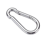 10cm Heavy Duty Carabiners Spring Action Snap Hook Attachment, Anti-Rust for Hammocks,Swing Chairs,Gym Equipment,Camping Pack of 2