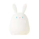 Cute Night Light for Kids, Cute Silicone Night Light, USB Rechargeable Nursery Lamp, Eye Caring Night Light