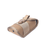 Glasses Pouch Outdoor Durable Tactical Pouch Sunglasses Case Army Style Flashlight Pouch with Buckle （brown） In Australia - Darrahopens
