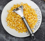 Peeler for Corn On The , Corn Peeler - Removes Kernels From Corn  In Seconds, On The Remover (Set of 1)
