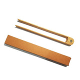 Magnetic Bamboo Toaster Tongs: Natural Wood Kitchen Toast Tongs| Eco-Friendly,Space Saving Modern Kitchen Accessory for Restaurant