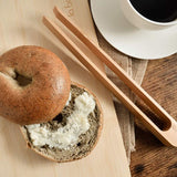 Magnetic Bamboo Toaster Tongs: Natural Wood Kitchen Toast Tongs| Eco-Friendly,Space Saving Modern Kitchen Accessory for Restaurant