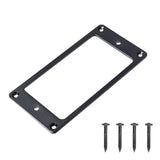 2 PCS Share Metal Flat Cover Electric Guitar Pickup Frame Mounting Ring with Screws (Black)
Pickup Ring Pickup Mounting Frame