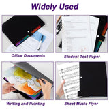 7 Pockets Paper Size Accordion Filing Folder Organizer with Sticker Tabs Plastic Important Document Holder for School Home Office