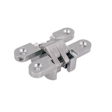 Zinc Alloy Hidden Hinge Invisible Folding Door Concealed Cross Hidden Hinges for Furniture Hardware Folding Door