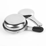 Mini Alcohol Stove Burner-Portable Efficient Stainless Steel Burner with Anti-Scald Handle and Safety Cover,Camping Panic Cooking