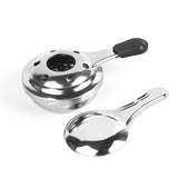 Mini Alcohol Stove Burner-Portable Efficient Stainless Steel Burner with Anti-Scald Handle and Safety Cover,Camping Panic Cooking