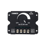 2pcs LED Dimmer Switch LED DimmerAdjustable Voltage Regulator LED Brightness Controller for LED Strip Light Lamp LED Dimming
