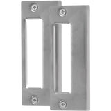 2Pcs Door Strike Plate, Door Latch Plate with Screws, Deadbolt Strike Plate, Door Jamb Repair Kit for Dead Latch Deadbolt In Australia - Darrahopens