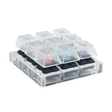 Mechanical Keyboard Switches 9-axis Keyboard Tester Kit with Clear Keycaps for Box Mechanical Keyboard Accessories