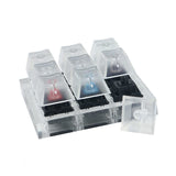 Mechanical Keyboard Switches 9-axis Keyboard Tester Kit with Clear Keycaps for Box Mechanical Keyboard Accessories