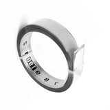 Tape Measure Self-Adhesive Carbon Steel, Workbench Ruler, (Right to Left), Silver Reverse 2M Length Width