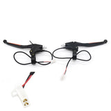 Electric Bicycle Brake Lever, 1 Pair E-Bike Metal Handle Brake Lever Replacement for Bike Electric Bike Electric Bicycle Parts