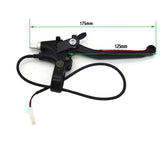 Electric Bicycle Brake Lever, 1 Pair E-Bike Metal Handle Brake Lever Replacement for Bike Electric Bike Electric Bicycle Parts