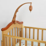 Crib Mobile Musical Box -Baby Rotary Mobile Crib Music Box 35 Battery Operated with Rotating Hook Volume Adjustable