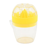 Manual Juicer,Small Citrus Hand Juicer Orange Lemon Manual Squeezer with Built-In Measuring Cup and Strainer,Perfect for Lemon