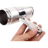 Manual Noodle Pasta Maker Spaghetti Kitchen Tool Stainless Steel Press Machine Press Machine Pasta Maker with 5 Noodle Mould Fruit