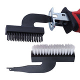 2 PCS Wire Brush Paint Metal Cleaner for Cleaning Paint Dirt Nylon Or Steel Brush Works with Electric Reciprocating Saw In Australia - Darrahopens