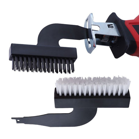 2 PCS Wire Brush Paint Metal Cleaner for Cleaning Paint Dirt Nylon Or Steel Brush Works with Electric Reciprocating Saw In Australia - Darrahopens