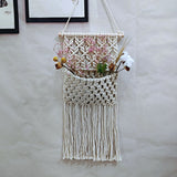 Storage Bag Wall Hanging for Living Room, Bedroom, Wall Decor，Room Storage, Magazine Holder, Gifts for Women for Girls （2pcs） In Australia - Darrahopens