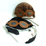 Unisex Baby Kids' Pilot Aviator Fleece Warm Hat Cap with Earmuffs
Baby Pilot Hat Warm Aviator Cap with Earflaps Unisex Kids （2pcs）