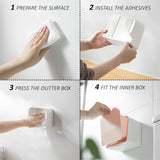 Feminine Product Organizer - Tampon Storage for Bathroom - Tampon and Pad Holder for Bathroom - Wall Mounted Storage Container