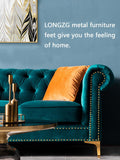 4 pcs Metal Furniture Legs,Triangle Table Legs, Suitable for Cabinet, Sofa, Coffee Table, TV Cabinet and Other Furniture feet