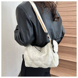 Casual Shoulder Crossbody with Adjustable Strap & Dual Interior Pockets
 Women Bags Satchel Bag Chic Summer